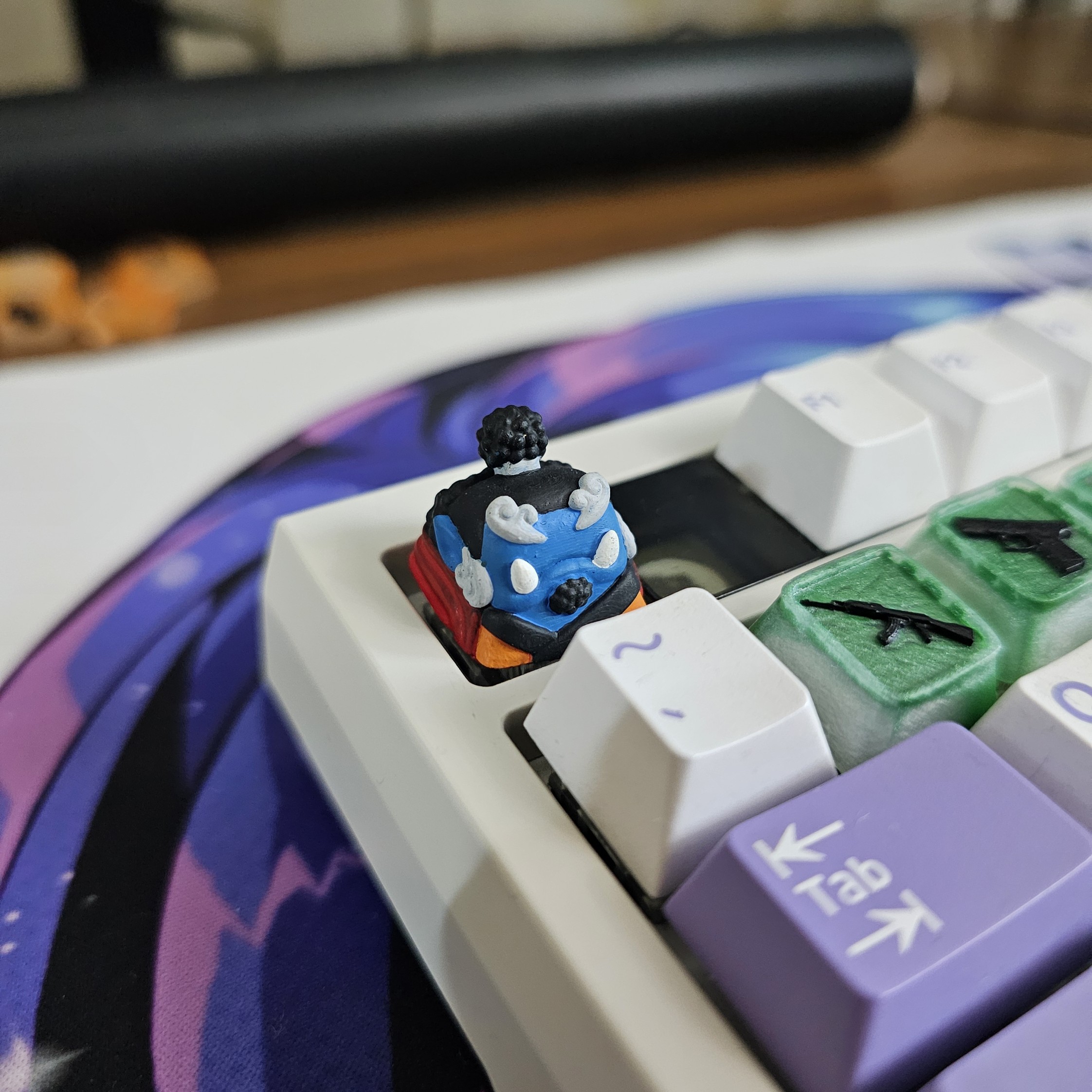 دکمه کیبورد مکانیکال انیمه وانپیس از Jinbe Keycap