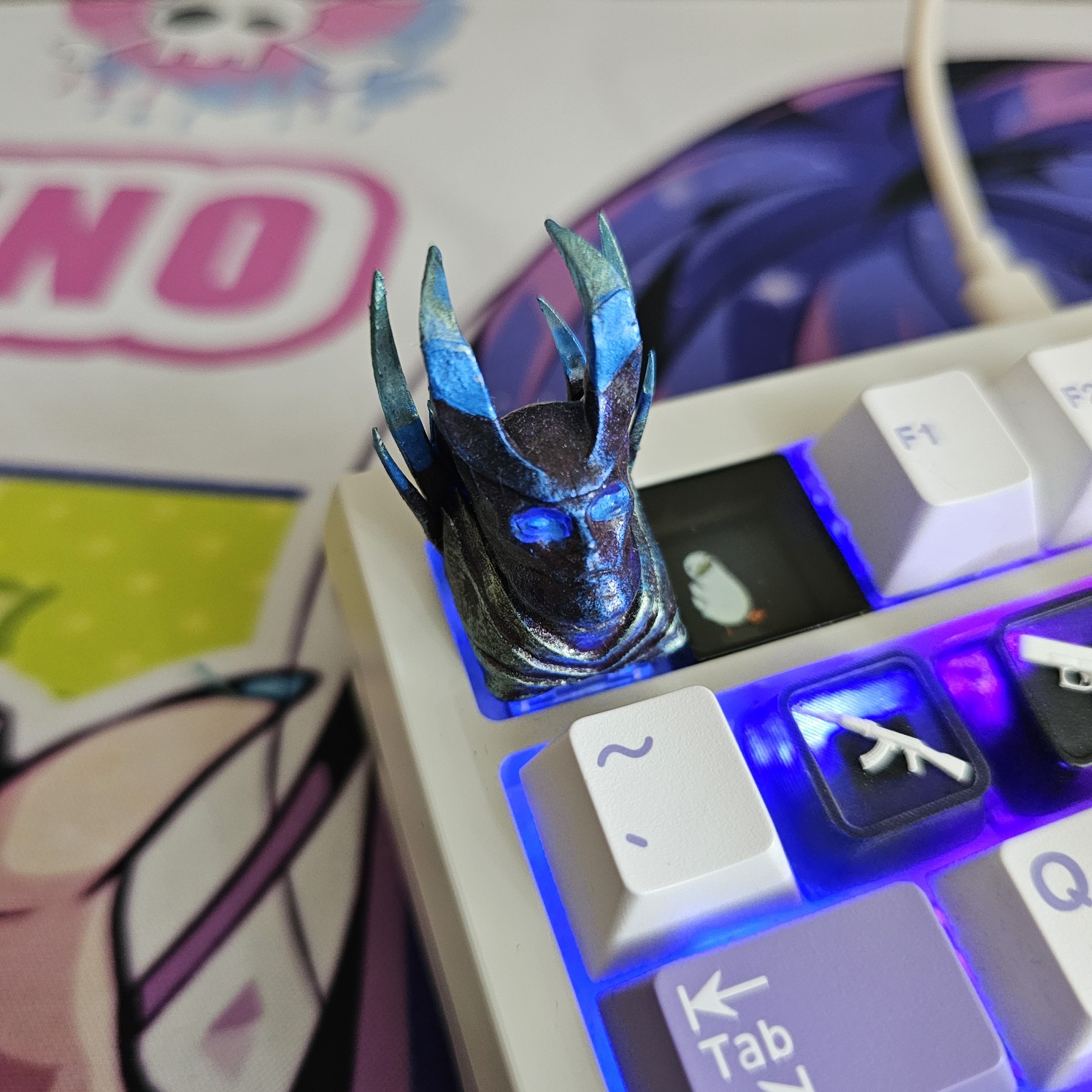 دکمه کیبورد مکانیکال تروبلید terrorblade  بازی دوتا دو Dota2  \ کیکپ کاستوم کیبورد مکانیکال