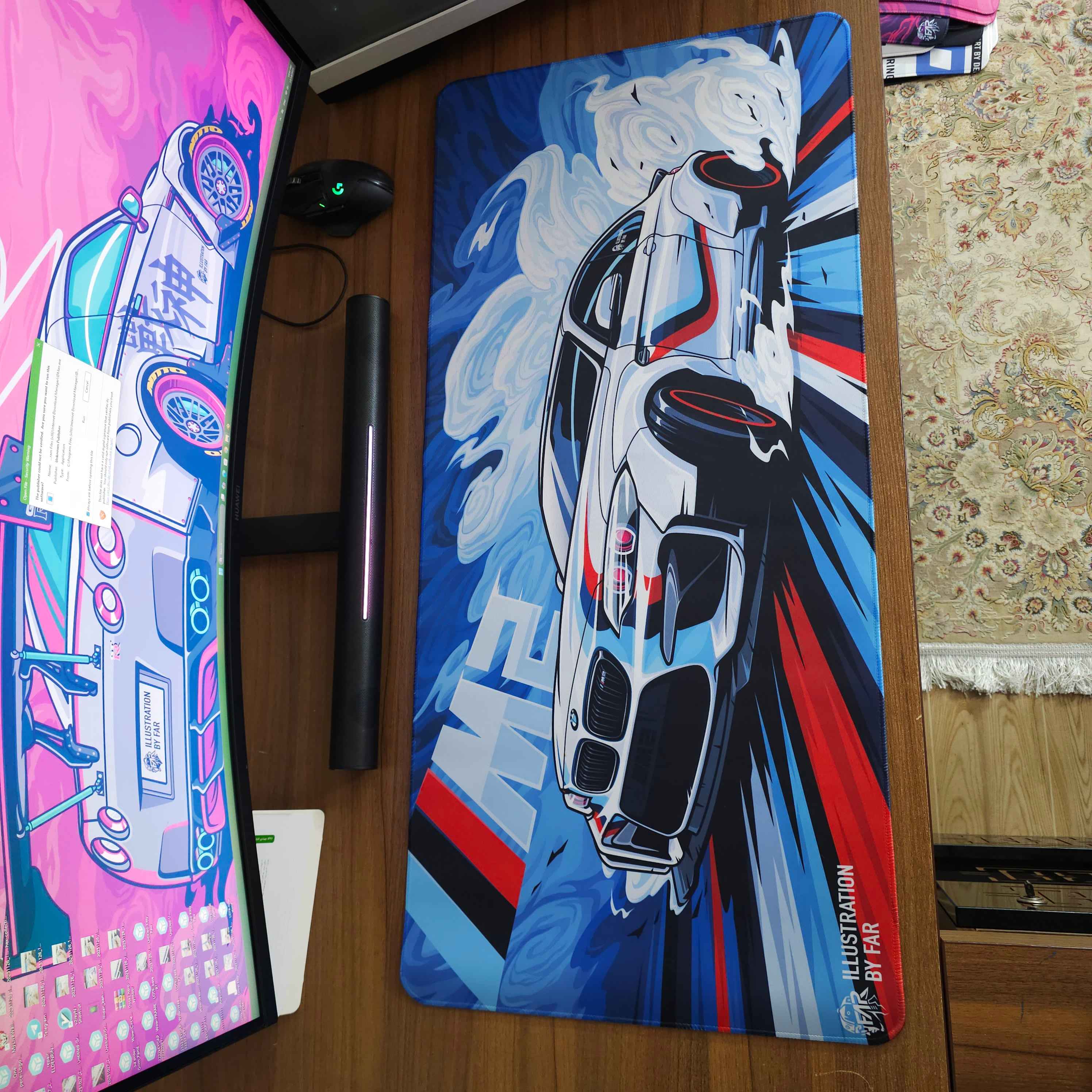 دسک پد (موس پد) طرح BMW M2