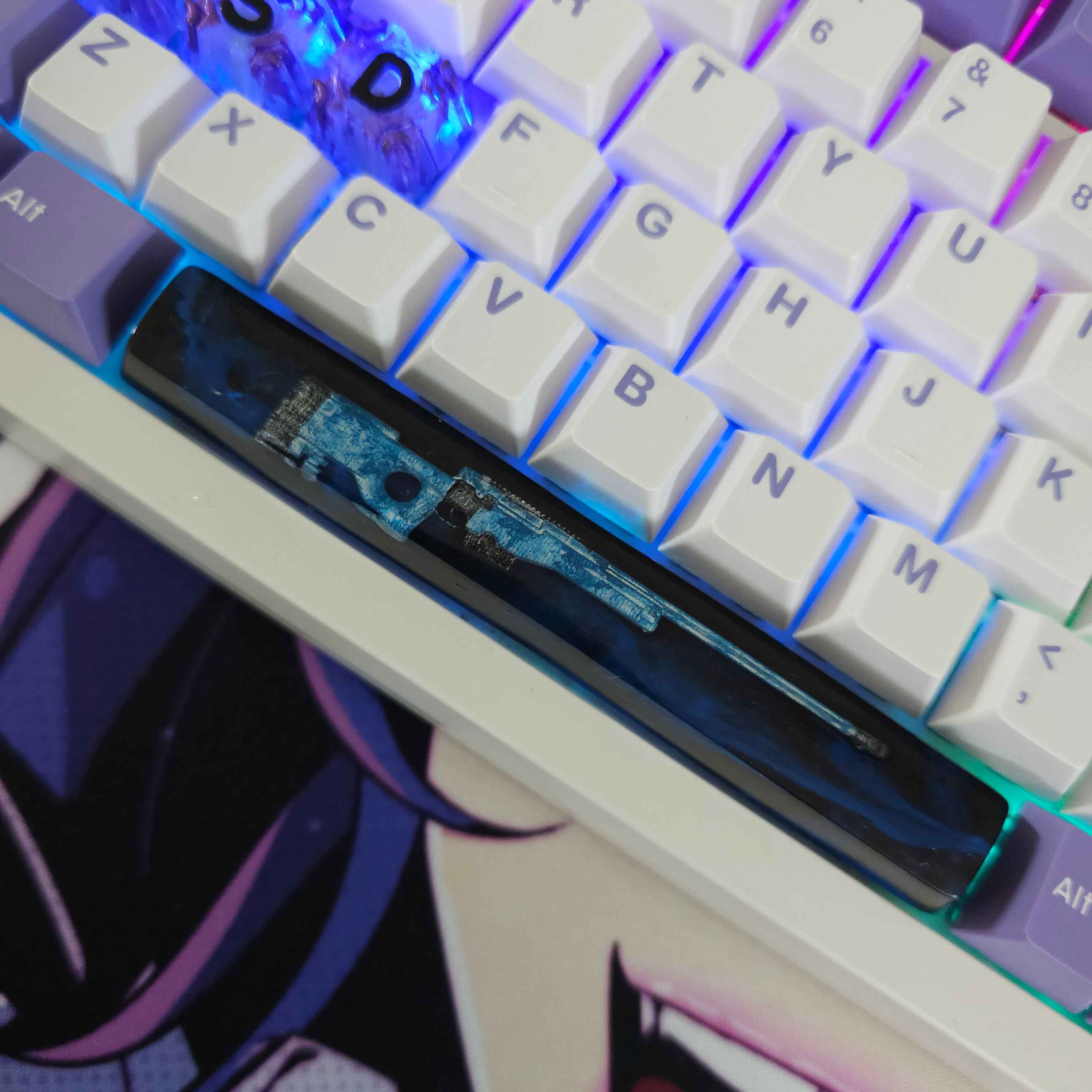 دکمه کیبورد مکانیکال اسپیس تفنگ اسنایپر AWP \ کیکپ کاستوم کیبورد مکانیکال