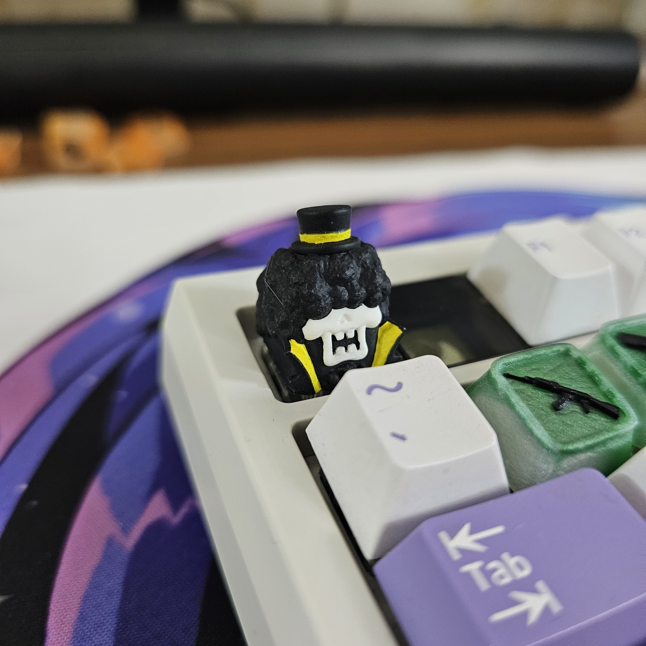 دکمه کیبورد مکانیکال انیمه وانپیس از Jinbe Keycap